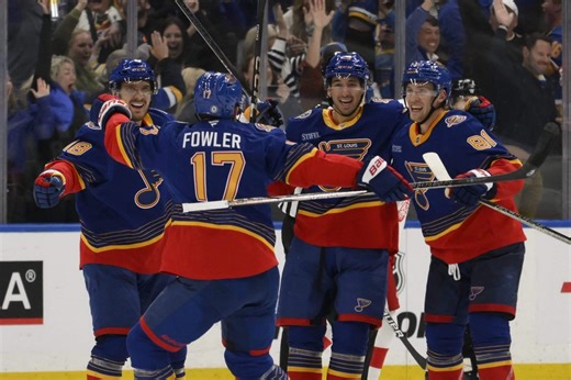 Blues power rankings: The stare, 10-game winning streak, Jobu and more