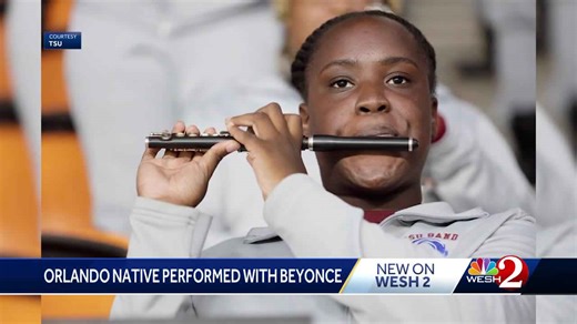 'It was a shock': Orlando native takes the stage at Beyoncé's halftime show