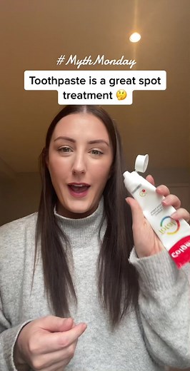 #MythMonday toothpaste is a great spot treatment 🤔 let’s find out… #p#paulaschoiceuks#skincareskintok