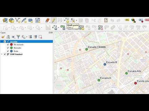 QGIS tutorial edicion puntos