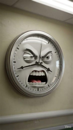 Angry Wall Clock SCREAMS at the Class | AI Animated Short ⏰😂#aianimation #aividio #trending #viral