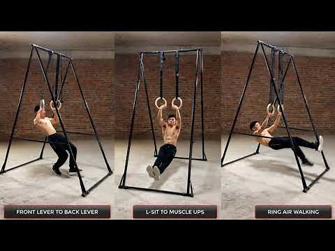 What you can do with KT folding pull up bar stand?