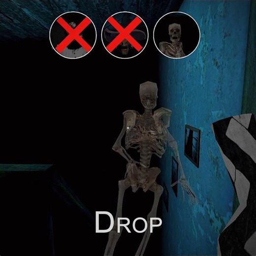 I'm a Ghost! 👻 Granny 1 (Immortal) vs Granny 3 (Deadly) #Shorts #Granny #Gaming