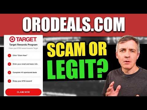 Is Orodeals a Scam or Legit? Target Rewards Program $750 Gift Card Offer
