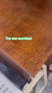 1.1K views · 37 reactions | Applying Annie Sloan Clear Wax in ‘reel’...