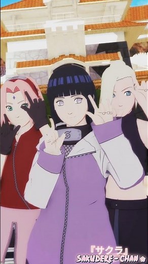 【MMDナルトNARUTO】Doodle Dance-Zachz Winner Hinata,Sakura &Ino Yamanaka— #mmd #mmdshorts #naruto #shorts