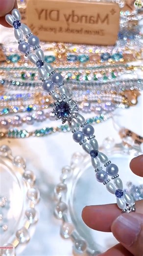 DIY Oval Pearl Bracelet 🤍🤍 | Wedding Decoration Ideas