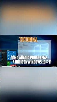 Añadir cualquier aplicación para iniciar con windows 10 y 11 therians#viral #therian #pcgaming #pc