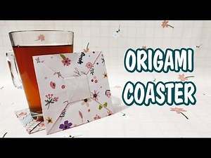 Origami Coaster Instruction - Tutorial