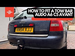 How to Fit a Towbar on an Audi A6 C5 | Step-by-Step DIY Guide