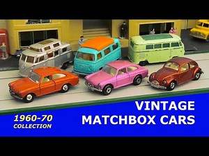 Vintage Matchbox Diecast 1960s & 70s VW Collection ~ Classic Diecast Cars