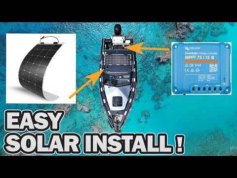 Flexible Solar Panel Installation on Your Boat: Step-by-Step Guide with Victron Solar Controller