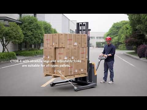 Fully Powered Straddle Stackers - Apollo Lift