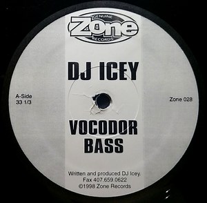 DJ Icey - Vocodor Bass / Department 3