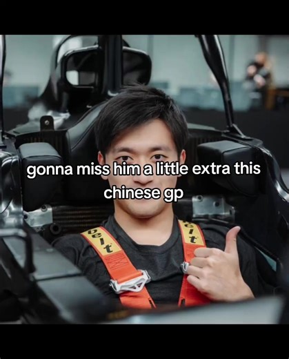Missing Zhou Guanyu at the Chinese GP