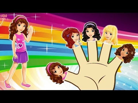 Disney Princesses Finger Family Song | Nursery Rhymes for Kids