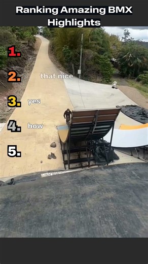 Ranking Amazing BMX Highlights