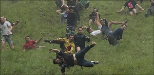 This Britain’s Cheese Rolling contest will make your heartbeat faster