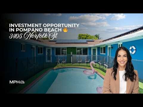 This Turnkey Fourplex Near the Beach Is Already Licensed & Ready to Cash Flow | Pompano Beach, FL