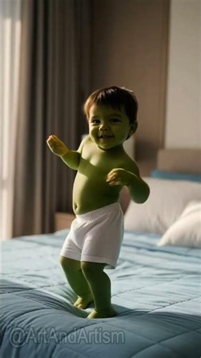 Baby Hulk Dancing Like a Boss 💚😂 | Cutest Hulk Ever!
