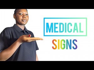 Learn Medical ASL Signs/Profession Signs.