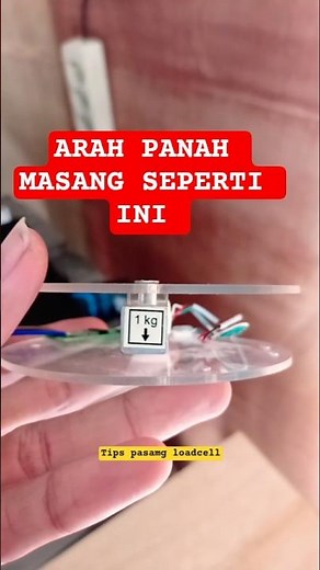 How to install a scale loadcell sensor - make sure to use the 2 bolts ‼️👍🏼