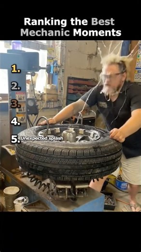 Best mechanic moment 🔧🔥 Skill, speed, and perfection!