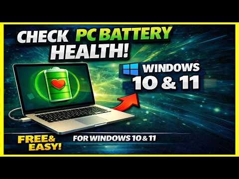How to get PC Battery Health Windows 10 and 11
