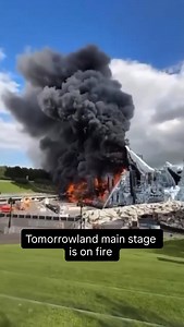 3.3M views · 4.6K reactions | Terrible news, family. Tomorrowland's Main Stage has been completely consumed by a fire that started moments ago during a fireworks test. The festival's cancellation is highly likely.  | Tomorrowland Forever | Facebook