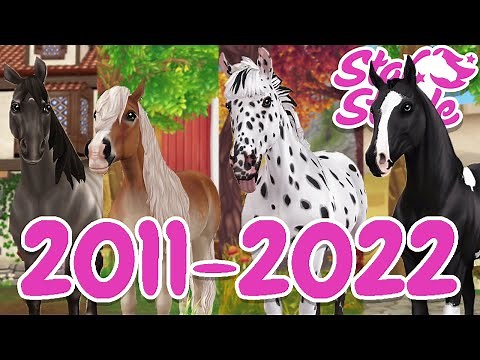ALL STAR STABLE HORSES EVOLUTION! *2011-2022*