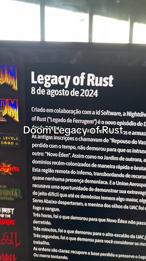 Doom Legacy of Rust: A Retro Gaming Experience
