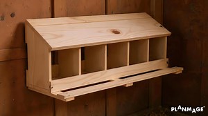 Chicken Nesting Box Plans: DIY for 5-15 Hens (PDF Download) - Etsy