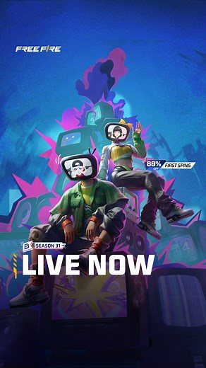 21K views · 420 reactions | Booyah Pass S31 is LIVE | Free Fire The new booyah pass has arrived and it’s bringing chaos in style!  Unlock epic rewards, wild new bundles, and next-level vibes in Booyah Pass S31. From fresh outfits to flashy vehicles and more it's all waiting for you! #FreeFire #Booyah | Garena Free Fire | Facebook