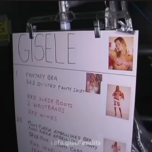 Backstage at Victoria's Secret 2005 Fashion Show