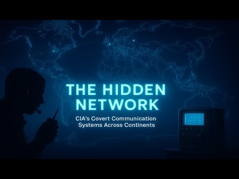 The Hidden Network — CIA’s Covert Communication Systems Across Continents | Spy Ward Story
