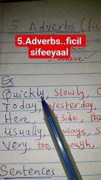 #Casharkan wuxuu kamidyahy casharo taxane ah oo kusaabsan 8qeybood oo hadalka.