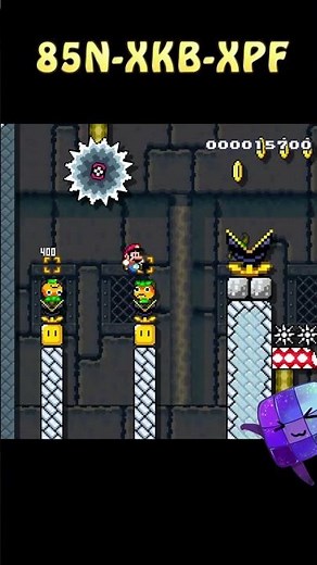 Super Mario Maker 2 🎮 Underworld Escape Kaizo Lite 🎮 Prxston #short #mario #supermario