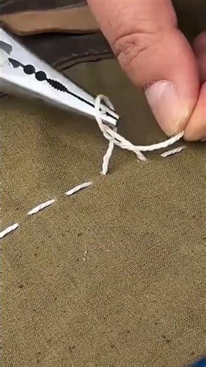 DIY Canvas Sewing: Powerful Stitching with Pliers