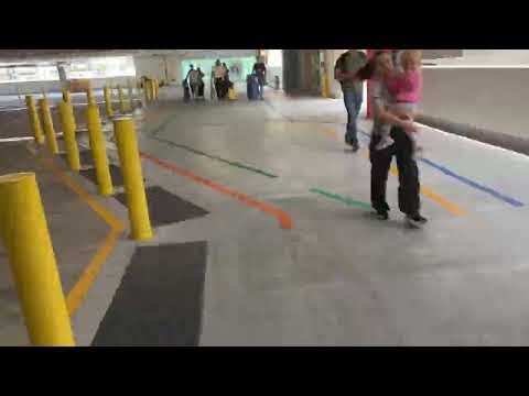 2026 Timelapse Tour of Orlando International Airport Terminal C Parking Garage Level 3 Walkway