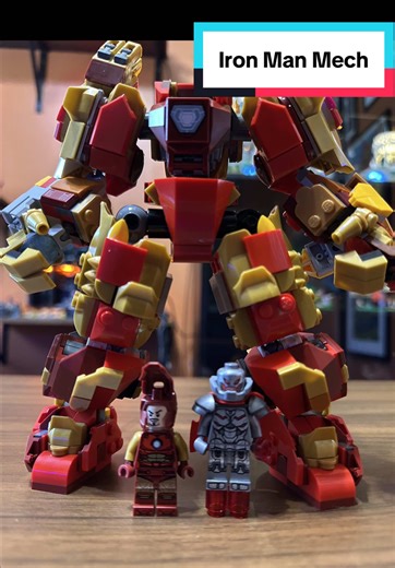 One of you spotted this mech in my last video and wanted a closer look. This custom Iron Man ultron buster is a MOC from Anderson Brick Art on Rebrickable. You can find and buy the instructions there. Will you be adding this to your collection? #ironman #lego#moc