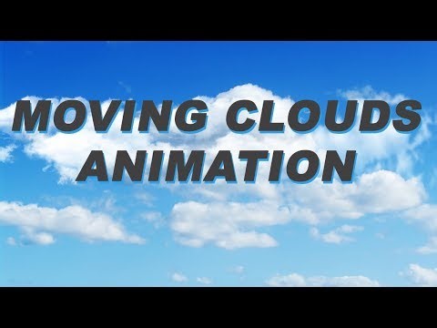 Passing \\ Moving Clouds Animation Using HTML5 and CSS3 | HTML | CSS | 2019