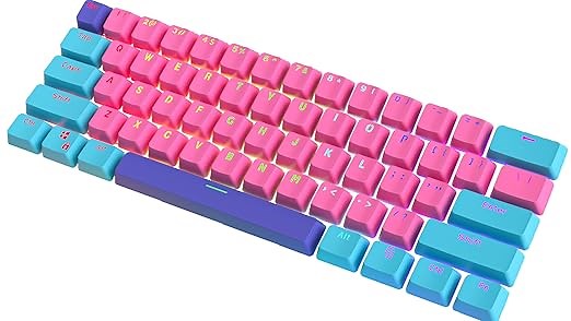 Custom Backlit Key Caps Covers OEM Profile