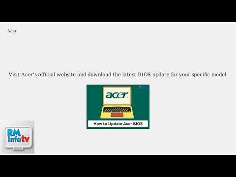 How To Fix Acer Computer Boot Loop – Restarting, Stuck Loading Or Diagnosing PC