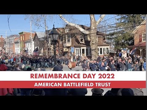 2022 Remembrance Day Parade at Gettysburg LIVE