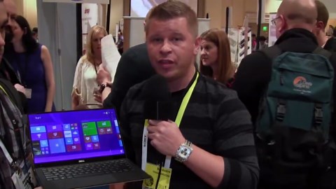Dell XPS 13 hands on - CES 2015