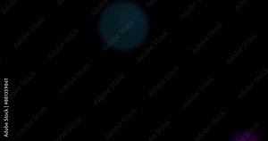 4K flashing glitter color lights motion graphics loop for VJ and footage library