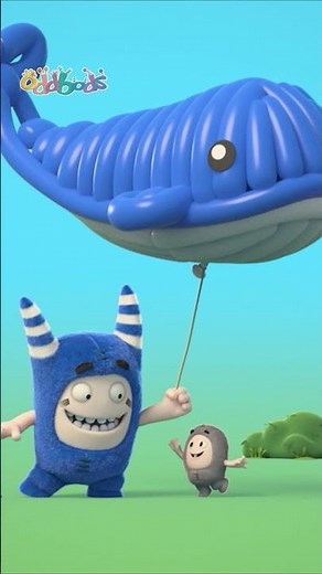 Oddbods Meets The Whale! 🐋