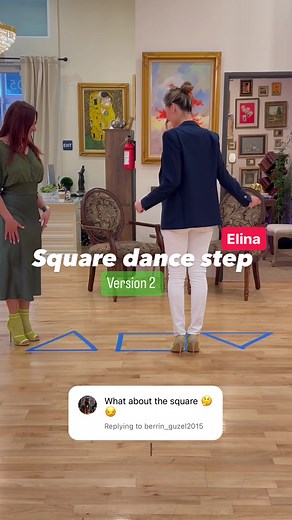 75K views · 1.1K reactions | Let’s try this square step - 囹ElinaDanilova.com - #salsa #dance #tutorial #behappy #elinadanilova #wellnessprofessional #wellness | Elina Danilova | Facebook
