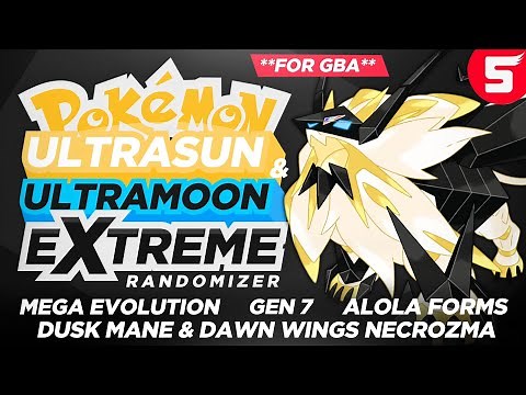Pokemon Ultra Sun & Moon (Extreme Randomizer): GBA Rom Hack With Mega Evolution, Gen7 & Alola Forms!