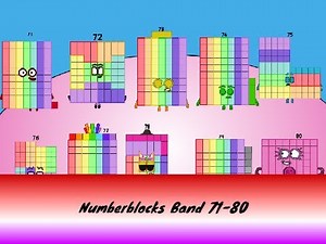 Numberblocks Band 71-80